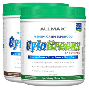 Allmax Nutrition CytoGreens - 535-690 Grams - Buy One, Get One Deal