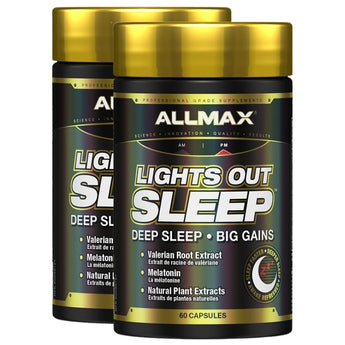 Allmax Nutrition Lights Out Sleep - 60 Capsules - Buy One, Get One Deal