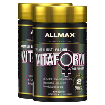 Allmax Nutrition VitaForm Women's Multivitamin - 60 Tablets - Buy One, Get One Deal