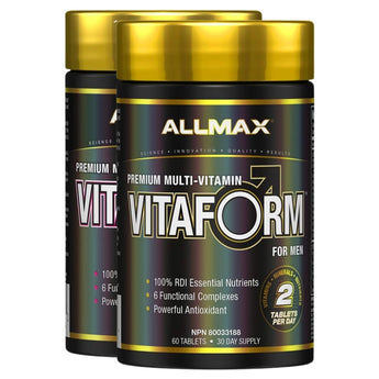 Allmax Nutrition VitaForm Men's Multivitamin - 60 Capsules - Buy One, Get One Deal