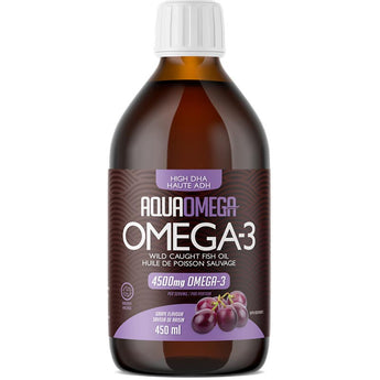 AquaOmega High DHA Omega-3 - 450 ml