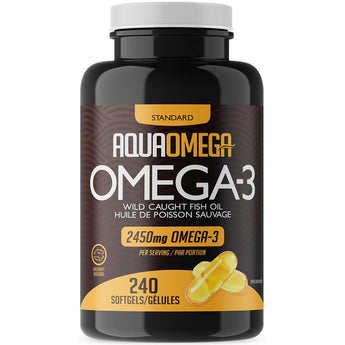 AquaOmega Standard 3:1 Omega-3 - 240 Softgels