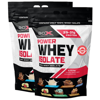 Bio-X Power Whey Isolate *VALUE SIZE* - 6 lbs - Buy One, Get One Deal