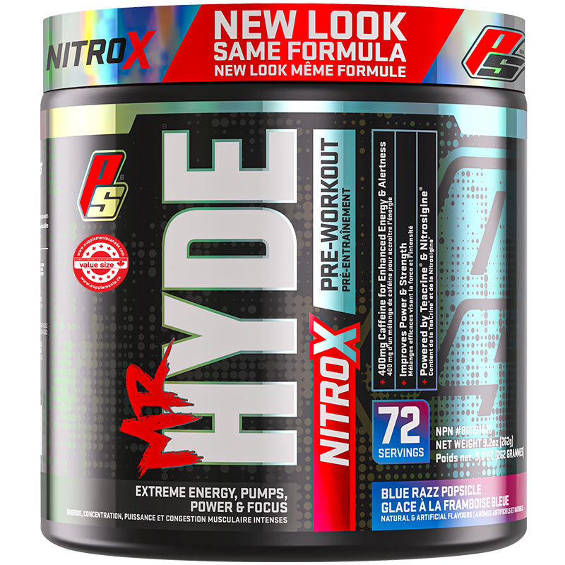 ProSupps Mr. Hyde NitroX *VALUE SIZE* - 262 Gram – Supplements Canada