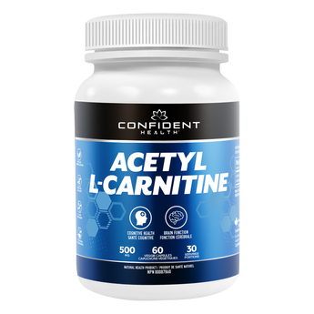 Confident Health Acetyl L-Carnitine- 60 Veggie caps 30 Servings