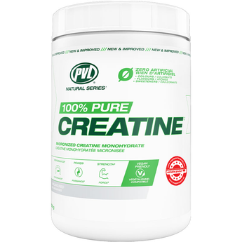 PVL Natural Series 100% Pure Creatine *Exclusive Size* - 750 Grams