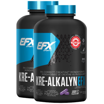 EFX Sports Kre-Alkalyn EFX *VALUE SIZE* - 260 Capsules - Buy One, Get One Deal