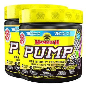 Mammoth Pump *VALUE SIZE* - 684 Grams - Buy One, Get One Deal