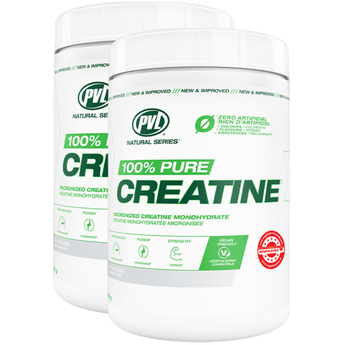 PVL Natural Series 100% Pure Creatine *Exclusive Size* - 750 Grams - Buy One, Get One Deal