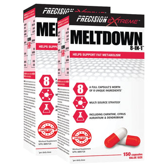 Precision Extreme Meltdown 8-in-1 *Exclusive Product* - 150 Capsules - Buy One, Get One Deal