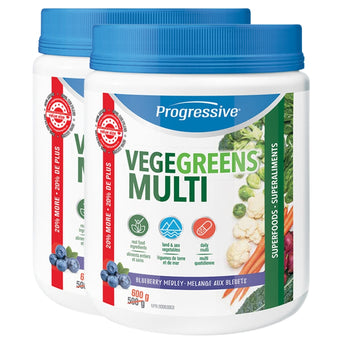 Progressive Vege Greens Multi *VALUE SIZE* - 600 Grams - Buy One, Get One Deal