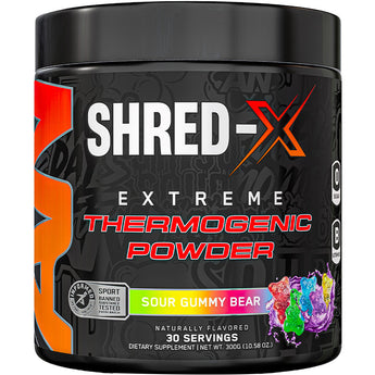 ABE SHRED -X  - 30 Servings - Sour Gummy Bears