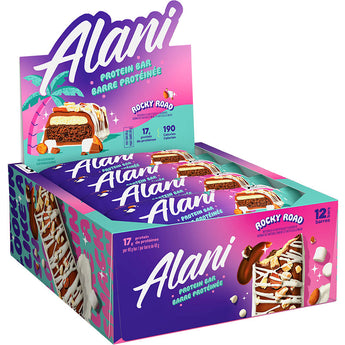 Alani Nu Protein Bars - 12x48 Gram Box - Rocky Road