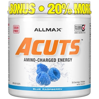 Allmax Nutrition A:CUTS Amino-Charged Energy Dye Free - 252 Grams