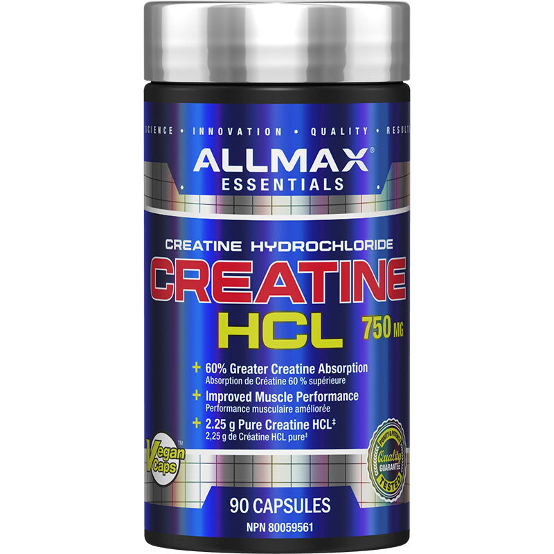Allmax Creatine HCL 750mg 90 Capsules / 90 Servings *DOOR CRASHER ...