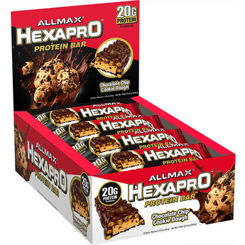 Allmax Nutrition Hexapro Protein Bar - 12 x 54 Grams