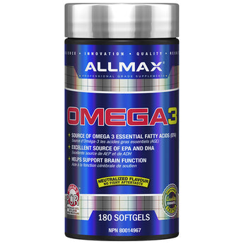 Allmax Nutrition Omega3 - 180 Softgels