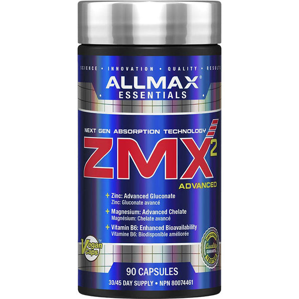 Allmax ZMX2 Advanced - 90 Capsules *WINTER SAVINGS DOOR CRASHER