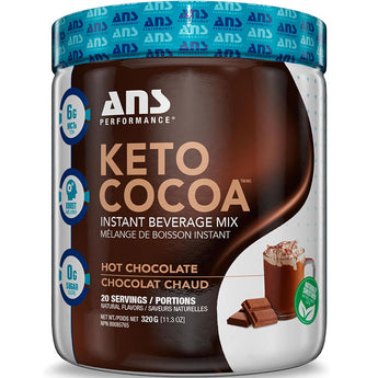 ANS Performance KETO COCOA Instant Beverage Mix - 320 Grams