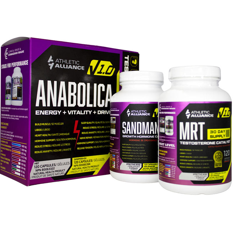 Athletic Alliance Anabolica Stack - 2 x 120 Capsules – Supplements Canada