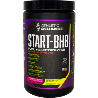 Athletic Alliance - Start -BHB 344 Grams - 344 Grams / 32 Servings - Strawberry Lemonade