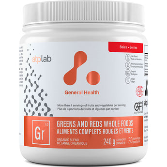 ATP Lab Greens and Reds Whole Foods - 240 Grams