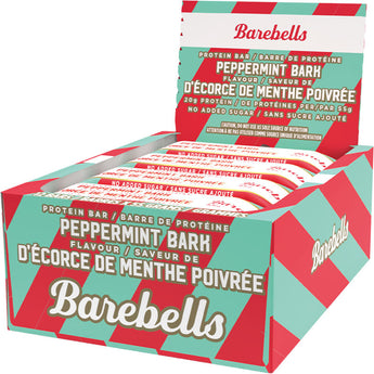 Barebells Protein Bar - 12 x 55 Grams Peppermint Bark *DOOR CRASHER*