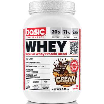 Basic Whey Protein Blend *Value Size* 4 lb / 64 Servings