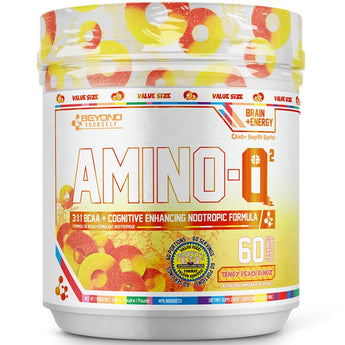 Beyond Yourself Amino-IQ2 *VALUE SIZE* - 834 Grams- 60 servings  * DOOR CRASHER *Tangy Peach  - Expires 06/25