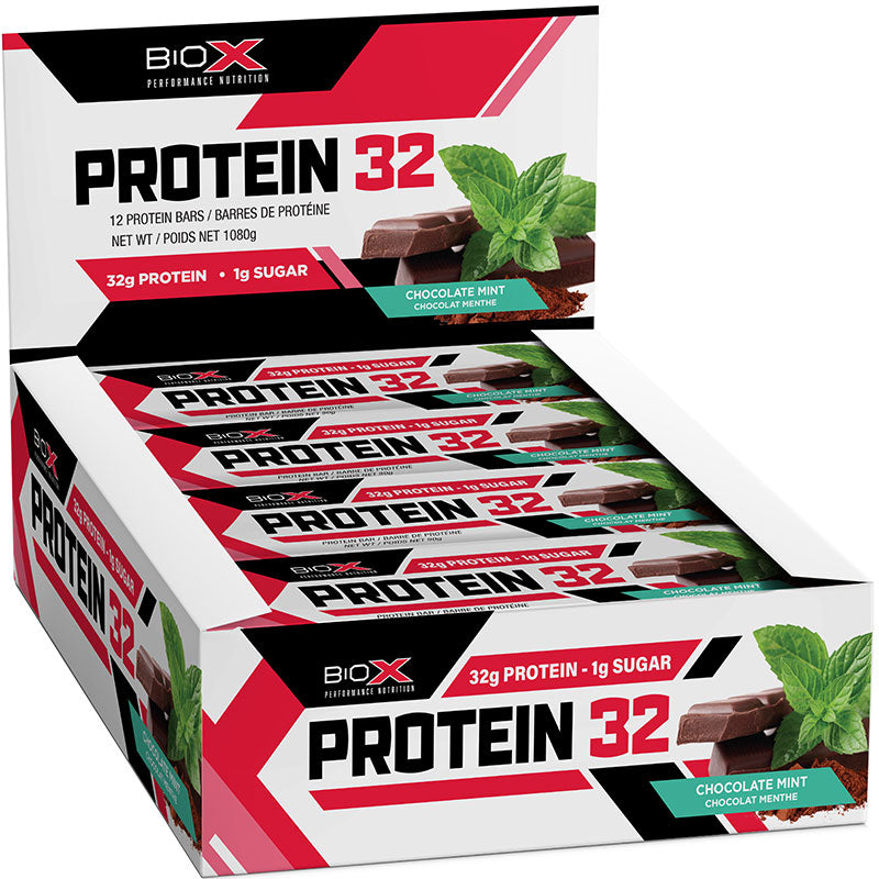BioX Protein 32 Bar - 12 x 90 Grams *DOOR CRASHER* – Supplements Canada