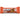 Orange package of Built Puff Peanut Butter Cup on a white background