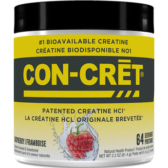 Con-Cret Creatine HCL Powder - 48-61.4 Grams