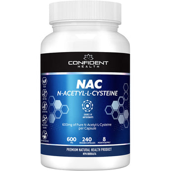 Confident Health NAC - 240 Veggie caps