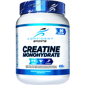 Confident Sports Creatine Monohydrate - 450 Grams