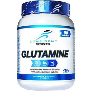 Confident Sports Glutamine - 450 Grams
