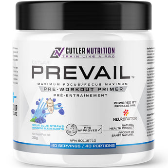Cutler Nutrition Prevail Pre-Workout - 220-304 Grams