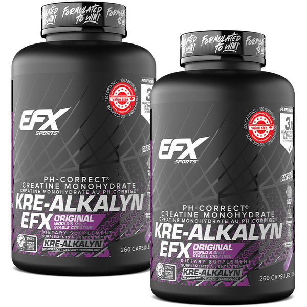 EFX Sports Kre-Alkalyn EFX *VALUE SIZE* - 260 Capsules - Buy One
