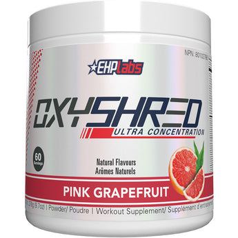 EHP Labs OxyShred - 252-353 Grams - Pink Grapefruit  Expires 03/25