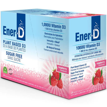 Ener-Life Ener-D Sugar Free 1,000IU Vitamin D3 - 24 x 6.1 Grams