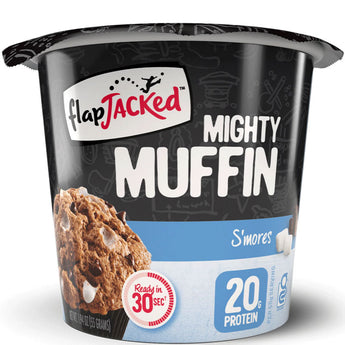 FlapJacked Mighty Muffin - 55 Grams- Smores Expires 01/31/25