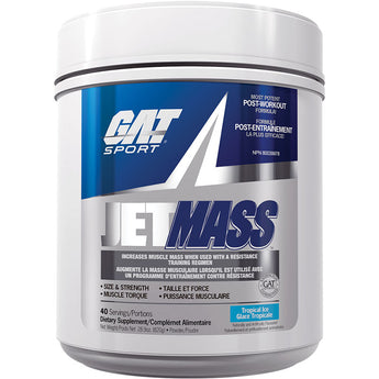 GAT Sport JETMASS 856 Grams 40 Servings - Tropical Ice