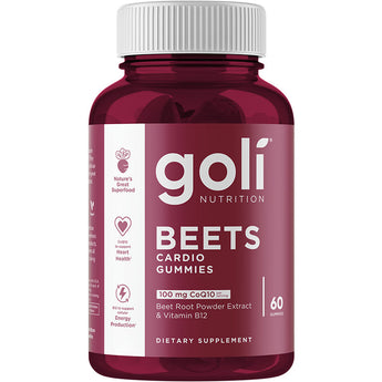 Goli Nutrition Beets Cardio Gummies - 60 Gummies
