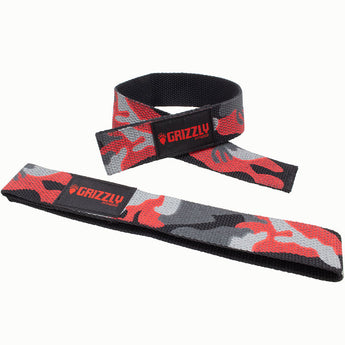 Grizzly Fitness Lifting Wrist Straps - Camo
