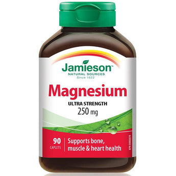Jamieson Magnesium Ultra Strength 250mg - 90 Capsules