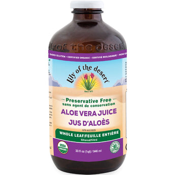 Lily of the Desert Aloe Vera Juice - Whole Leaf Preservative Free 946 ml