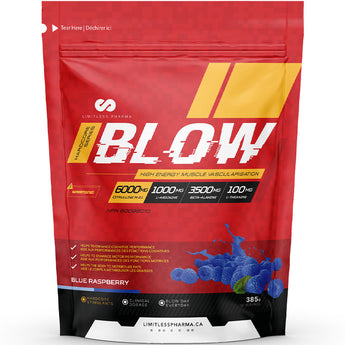 Limitless Pharma Blow Pre-Workout Powder - 385 Grams / 50 Servings