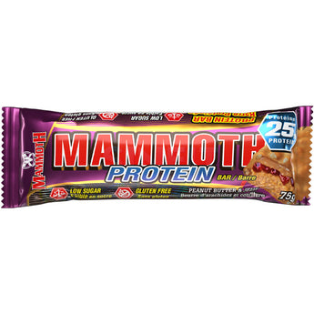 Mammoth Protein Bar - Single Peanut Butter & Jelly