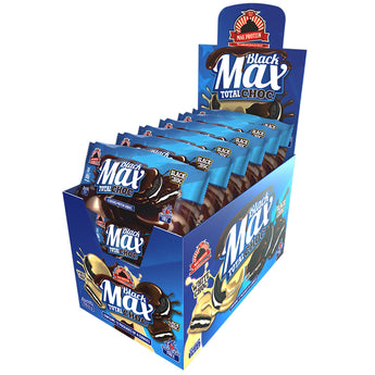 Max Protein Black Max Total Choc Protein Cookies - 12 x 100 Grams