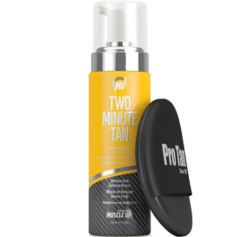 Pro Tan Two Minute Tan with Applicator 207ml - Medium Dark Tanning Mousse