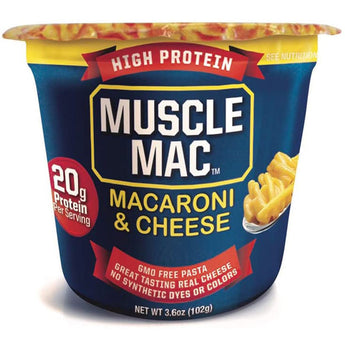 Muscle Mac Macaroni & Cheese Microwave Cup - 102 Grams